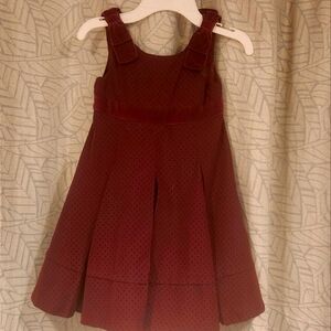 Gymboree Red A-Line Sundress Square Neck